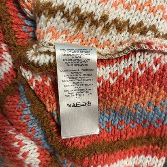 Free People Multicolor Cropped Sweater - NWT! - Picture 9 of 9